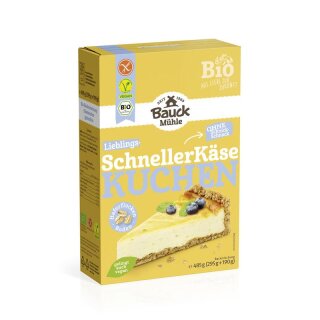 Bauckhof Schneller Käsekuchen glutenfrei - Bio - 485g