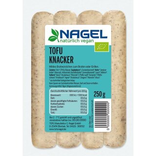 Nagel Tofu Knacker - Bio - 250g