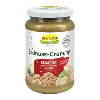 granoVita Erdnuss-Crunchy Knackig Vegan - 350g