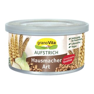 granoVita Veganer Brotaufstrich Hausmacher Art - 125g