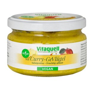 Vitaquell Curry-Gevlügel-Salat - 180g