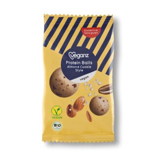 Veganz Protein Balls Almond Cookie Style - Bio - 50g