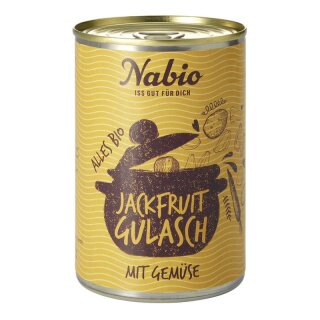 Nabio Jackfruit Gulasch - Bio - 400g