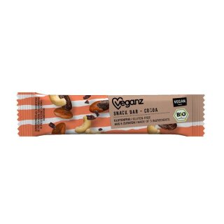 Veganz Snack Bar Cocoa - Bio - 30g